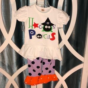 Toddler Girl’s 2pc Halloween Play Set
